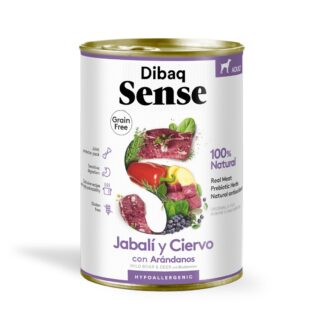 Dibaq Sense Grain Free JABALÍ Y CIERVO