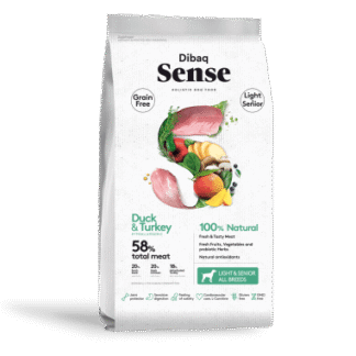 Dibaq Sense Grain Free Pato y Pavo - Light o Senior