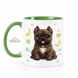 Taza Presa Canario estilo Kawaii