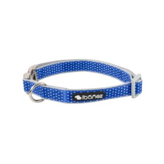 Collar Glam Dots Azul Oscuro